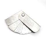 Residential Spring Wire Gauge Tool - Measures Sizes 0.1875-0.3125