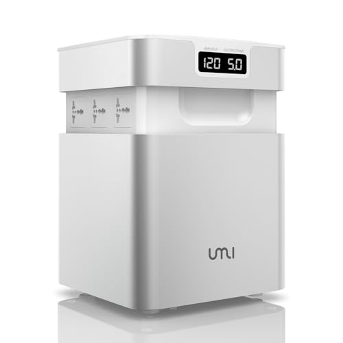 UMI 110v to 220v Converter Center, Heavy Duty Voltage Converter for Large Capacity Equipment, 5000W Step Up Transformer Europe to US for Home & Industrial Use - 6 OUTLETS