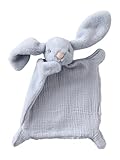 Doudou lapin bi-matière VERTBAUDET Doudou Lapin bi-matière Bleu TU