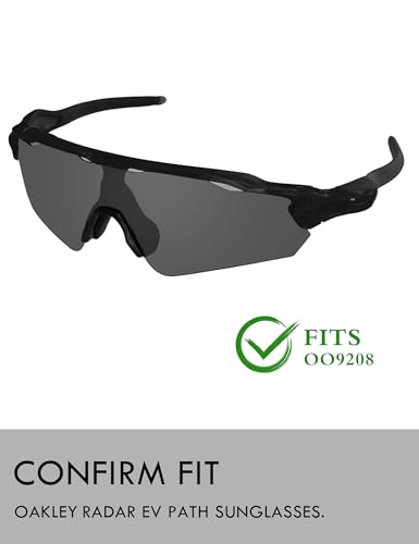 Image of Raydi Polycarbonate Replacement Lenses & Rubber Kits for Oakley Radar Path | Radar EV Path Sunglasses