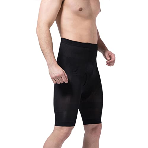 Faja moldeadora de cuerpo para hombre con levantador de glúteos y control de abdomen