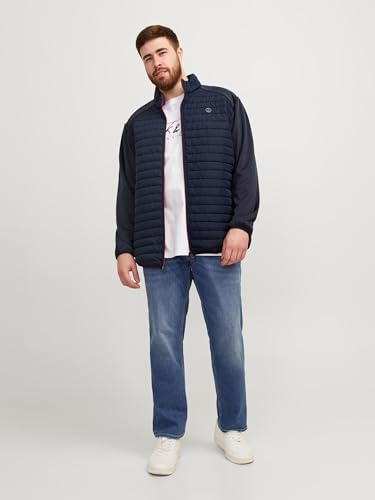 Jack & Jones Herren Hybridjacke Plus 12253852,Navy Blazer,6XL