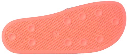 Image of adidas Womens Adilette Slide Casual Sandals Casual - Orange