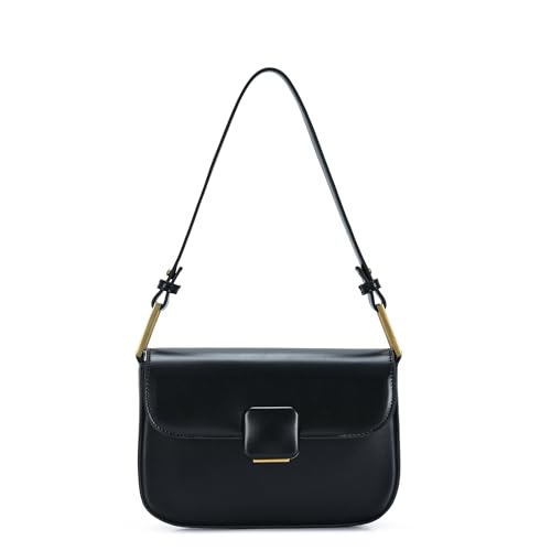 Madison West Naya Shoulder Bag | Vegan Leather Handbag for Women | Compact and Stylish Everyday Purse