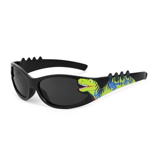 Hifot Sonnenbrille Kinder Jungen Mädchen, Dinosaurier Sonnenbrille Jungen...