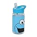 Bioworld Sesame Street Elmo & Cookie Monster 2-Pack 14 Oz Plastic Water Bottles