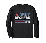 Andy Beshear 2028 for President Election Campaign Long Sleeve T-Shirt