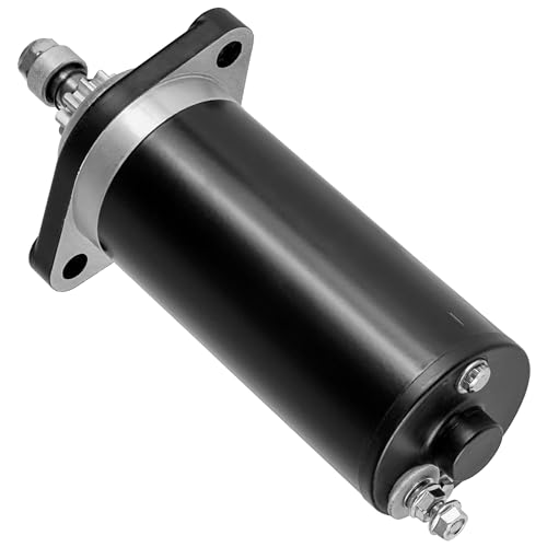 Caltric Starter Motor Compatible con Yamaha Outboard 8HP 9.9 HP 2005-2011 miniatura 6