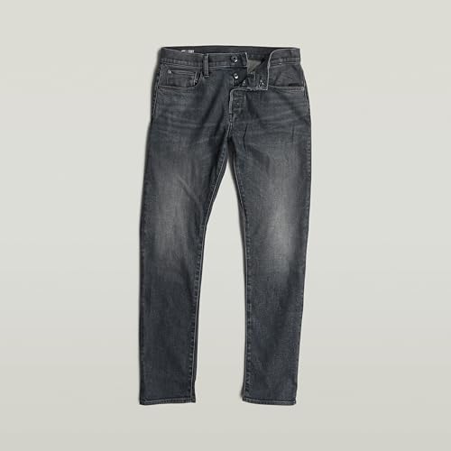 G-STAR Herren 3301 Slim Jeans, Blau (Antic Sand Blast 51001-D775-G803), 29W / 34L – Ansicht 4