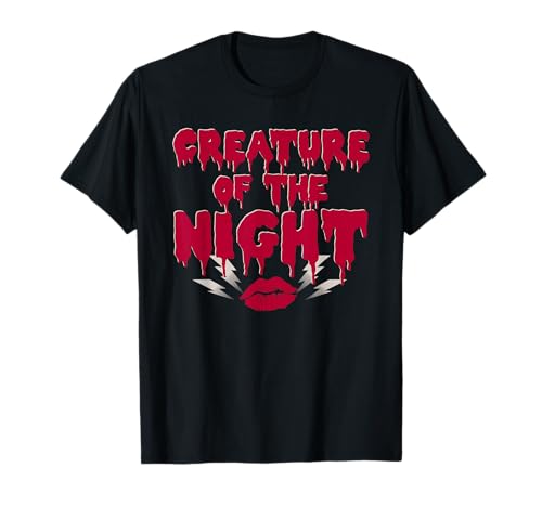 Creature of the Night - Rock Musical - Horror Show - Lips T-Shirt