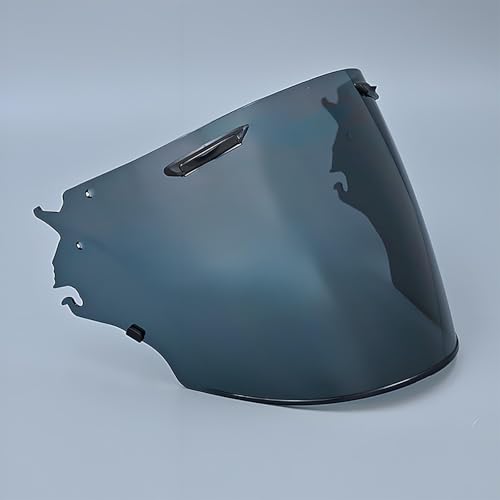 UYTKTN Moto Visière de Casque pour Arai VZ Ram, Verres de Casque de Moto Visière Teintée pour Casque de Moto Accessoires de Remplacement Pare-Brise,D Tea...