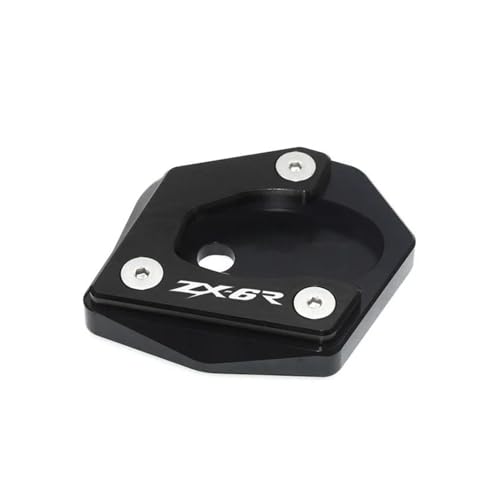 Plaque élargisseur béquille ZX6R anti-enfoncement sol