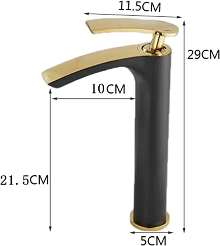 Mitigeur haut cascade blanc et chrome pour moderniser votre salle de bain