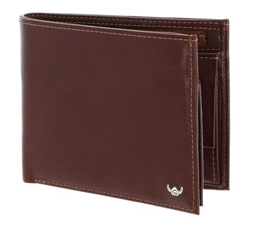 Protégez vos cartes avec la Scheintasche Golden Head Colorado en cuir