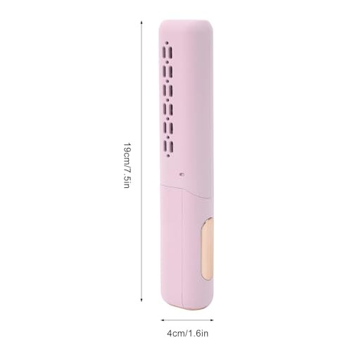 Plancha de pelo mini recargable inalámbrica morada miniatura 3