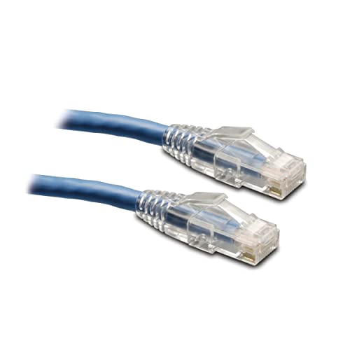 Cable patch Cat6 Eaton 100 ft RJ45 azul miniatura 1