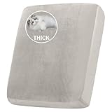 BXFUL Fundas de sofás de Terciopelo,Avena)