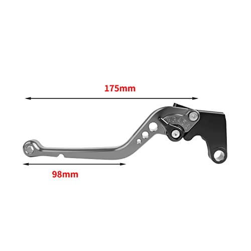 HAONEL Short Brake Clutch Lever Sets CNC Aluminum Replacement for Honda CBR1000RR CBR 1000RR / FIREBLADE/SP 2008-2019 CBR600RR CBR 600RR 2007-2019 Motorcycle Aftermarket Parts Accessories (Gold) by HAONEL - Image 4
