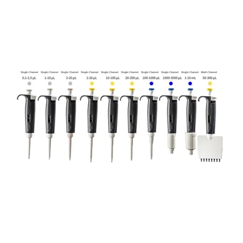 Pipette de laboratoire numérique automatique à volume réglable 2-20ul haute précision