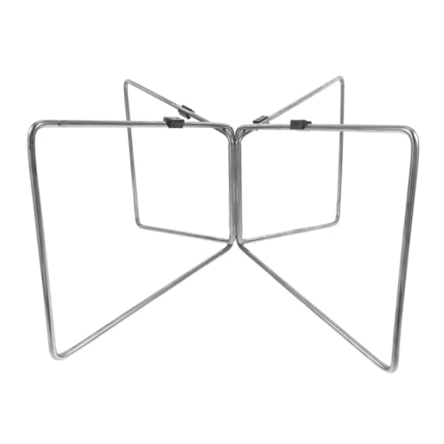 HYTROVE 折りたたみ式ステンレス製キャンプ用スタンド クーラーボックス保温安定ホルダー アウトドアピクニック用携帯収納ベース