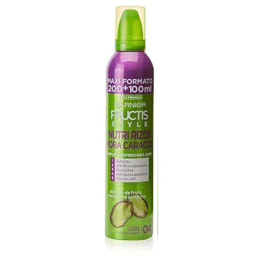 Garnier Fructis Style Espuma Hidra-Rizos 5 Acciones - 20 cl