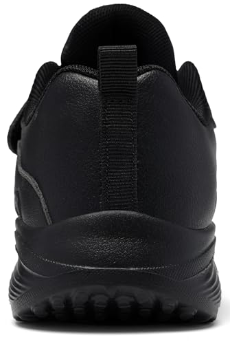 Boys Sneakers Big Girls Running Shoes Lightweight Low Top Flats Casual Youth School Shoes All Black 44