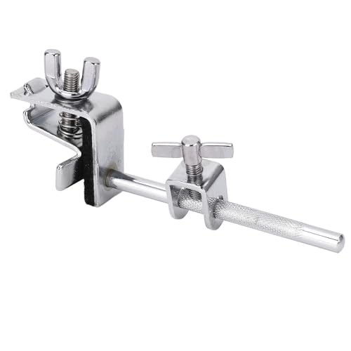 Abrazadera ajustable para campana de batería, acero inoxidable miniatura 2