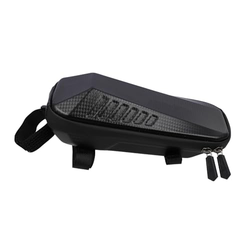 HOLIDYOYO Cycling Front Bag Tube Pouch for Bike Frame Durable Eva Material Reflective Design for Safe Outdoor Riding Storage for Essentials