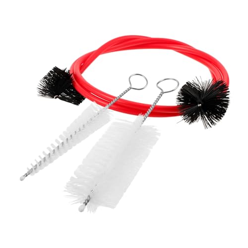 Totority 1 Set Wind Instrument Cleaning Kit Trumpet Flute Saxophone Accessories Cleaning Swabs Straw Cleaner Brush Small Brush