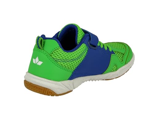 Lico Sport VS Unisex Kinder Hallenturnschuh, Grün/ Blau, 36 EU