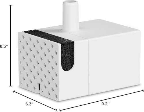 Image of PETLIBRO Offical Cat Water Fountain Pump, Easy Replacement for Cat Fountain PLWF115 /PLWF105 /PLWF005, Wireless Cat Fountain Pump for Pet Water Fountain, Super Quiet Pump for Dog Dispenser