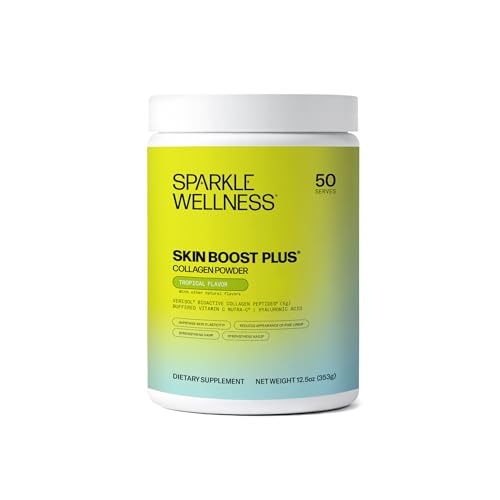 Sparkle Wellness VERISOL Bioactive Hydrolyzed Collagen Peptides | Collagen Powder Supplement with Vitamin C & Hyaluronic - Detailed View