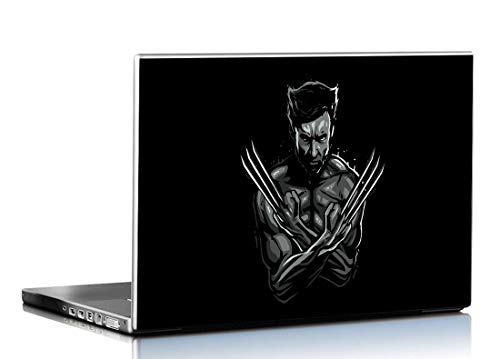 Image of PIXELARTZ Laptop Skin Superhero 15.6 Inches Laptop Skins /Stickers HD Quality Multi Colour (7093)