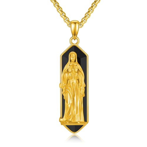 Collier Frances Cabrini argent pour homme à porter au quotidien