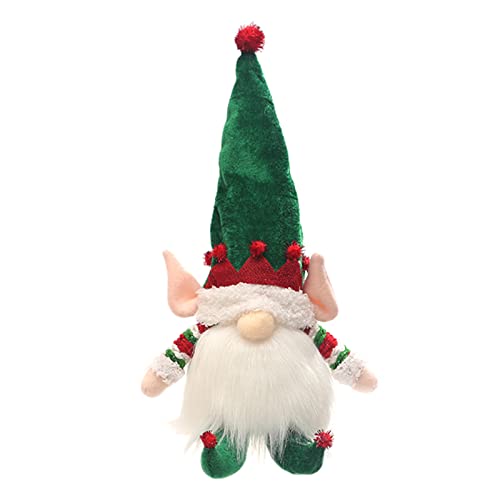Décorations de bureau de Noël et cadeau de vacances douces en peluche