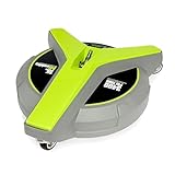 Hiclean 15' Gas Pressure Washer Surface Cleaner with Wheels 3400 PSI Max, Surface Cleaner for Power Washer Attachment for Concrete, Patio, Sidewalk, and Driveways