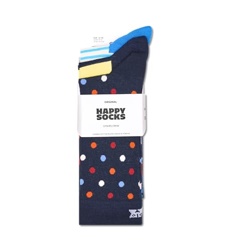 Chaussettes Happy Socks 3-pack coffret cadeau idéal et graphique - 2