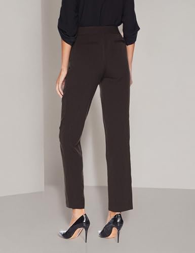 Rafaella Women's Curvy Gabardine Slim Leg Stretch Dress Pant, 30 Inch Inseam, Pull-on, with Pockets (Petite Size 4-14)3
