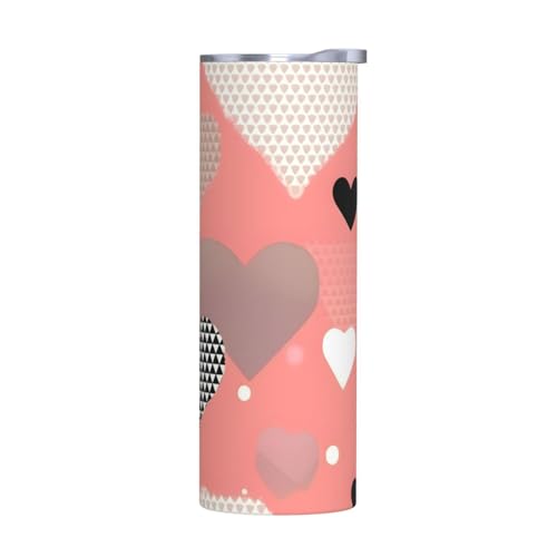 Taza de acero inoxidable de 20 onzas sin accesorios, botella de agua aislada para bebidas calientes y frías, termo portátil