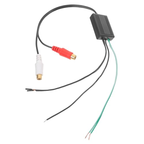 Cabilock Car Speaker Cable Replacement Durable Stereo Audio Cable for Vehicle Audio Systems Modern Design Stable Signal Transmission Compatible with Cars