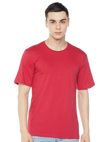 Image of Veirdo 100% Pure Cotton Drop Shoulder Oversized Baggy Fit Half Sleeve Plain Solid Round Neck Multicolor T-Shirt Combo for Men (Pack of 3) (Sizes S-2XL)