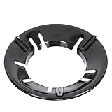 Warmhm Windschutz Wok Rack für Gasherd Energiesparend Winddicht Hochtemperaturbeständig für Haushaltskochen und Gastronomie aus Langlebigem Emaillierten Material