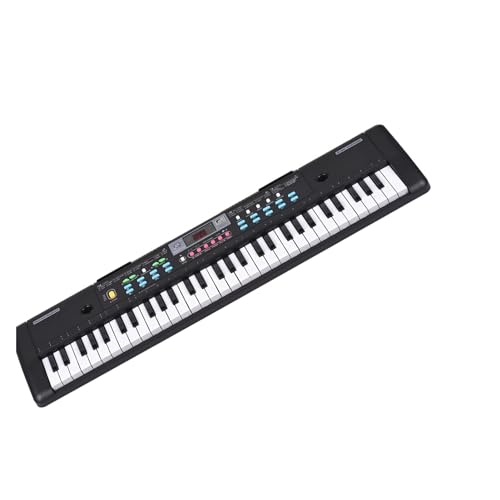 Électronique clavier Piano Microphone À Piano Électrique USB 61 Touches, Orgue Électronique, Noir, Instrument Stéréo De Musique Numérique - Les Beatles, Paul McCartney, John Lennon, RIngo Starr, George Harrison Électronique clavier Piano Microphone À Piano Électrique USB 61 Touches, Orgue Électronique, Noir, Instrument Stéréo De Musique Numérique – Image 8
