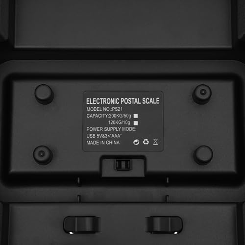 Báscula de envío 440 lb con cable USB miniatura 5
