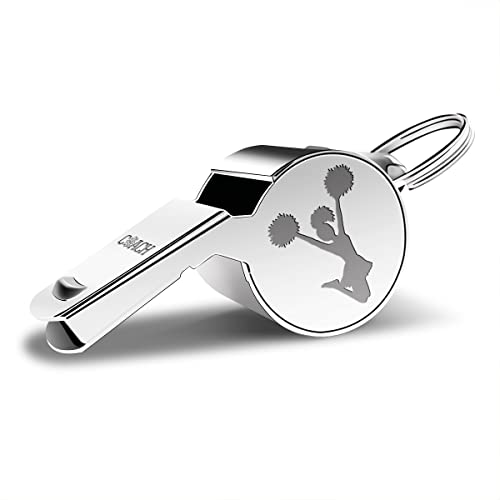 Silbato para entrenadores de acero inoxidable con cordón miniatura 3