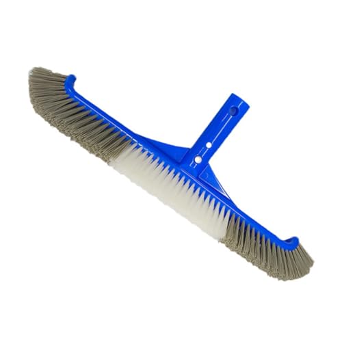 Kissmii Cabezal de Cepillo para Piscina, Cepillos para Limpieza de de Piscina, Cepillo para Fregar Piscinas de Alta Eficiencia con Extremos Curvos, Cepillo para Piscina con Cerdas