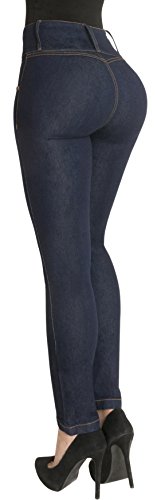 Fiorella Shapewear Butt Lifter Jeans High Waist Push Up Authenthic Levanta Cola Colombianos 500BB