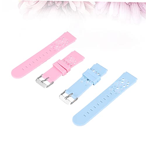 Reloj infantil compatible resistente BESTonZON pack de 6 unidades color rosa 3