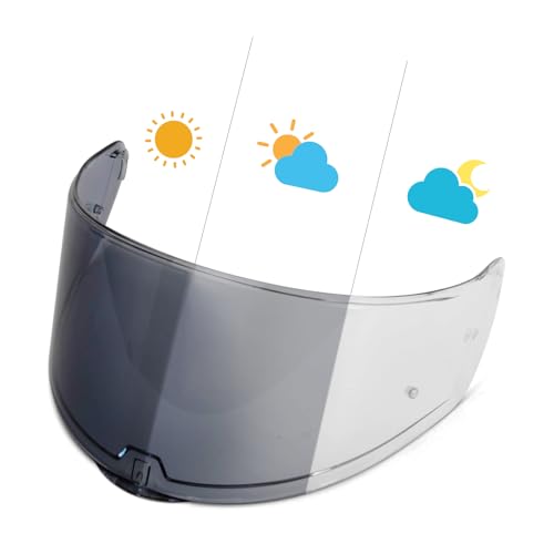 PSLER Sedici Strada 2 Visor Strada 3 Face Shield Motorcycle Helmet visor Accessories Replacement for FT2 VECTOR Sedici Strada 2 Strada 3 FF801 FF397,Photochromic