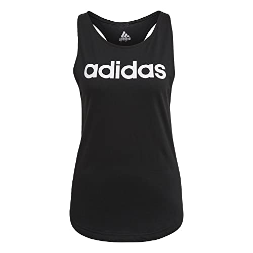 adidas Women's Linear Logo Crew Neck Tank2